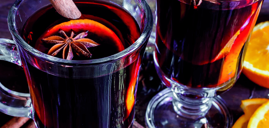 Mulled vynas, skirtas potencijai