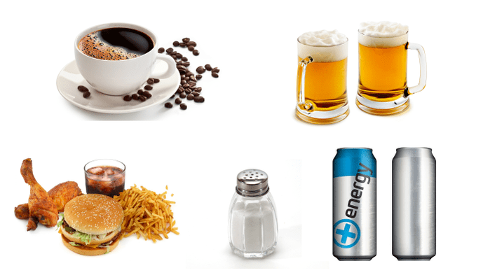 potenciją mažinantys produktai